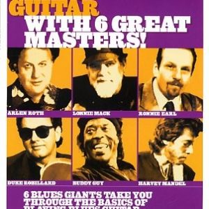 LEARN BLUES GUITAR WITH 6 GREAT MASTERS HOT LICKS DVD HOT701 LEARN TO PLAY