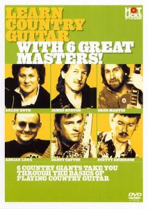 LEARN COUNTRY GUITAR WITH 6 GREAT MASTERS HOT LICKS DVD HOT703 ROTH LEGG GATTON