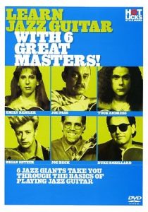 LEARN JAZZ GUITAR with 6 GREAT MASTERS HOT LICKS DVD HOT704 PASS ROBILLARD SETZER