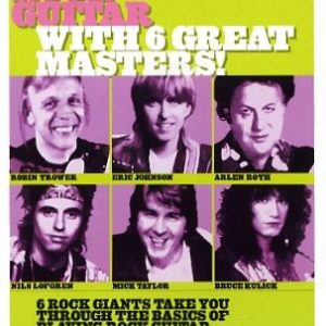 LEARN ROCK GUITAR WITH 6 GREAT MASTERS HOT LICKS DVD HOT702 ROTH TAYLOR JOHNSON