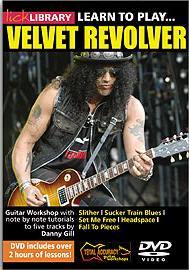 LICK LIBRARY LEARN TO PLAY VELVET REVOLVER GUITAR DVD RRP