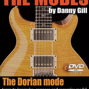 LICK LIBRARY THE MODES LEARN DORIAN MODE SANTANA DVD ELECTRIC GUITAR RDR0387