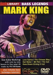 BASS GUITAR LEGENDS LICK LIBRARY DVD MARK KING LEVEL 42