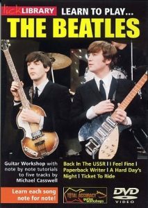 LEARN TO PLAY THE BEATLES HITS NOTE FOR NOTE LICK LIBRARY GUITAR DVD