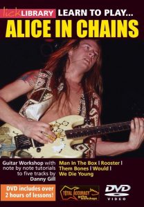 LICK LIBRARY - LEARN TO PLAY ALICE IN CHAINS GUITAR DVD