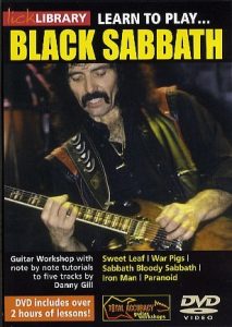 LICK LIBRARY - LEARN TO PLAY BLACK SABBATH ELECTRIC GUITAR DVD