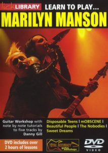 LICK LIBRARY - LEARN TO PLAY MARILYN MANSON GUITAR DVD