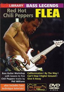 LICK LIBRARY BASS LEGENDS FLEA RHCP BASS GUITAR DVD
