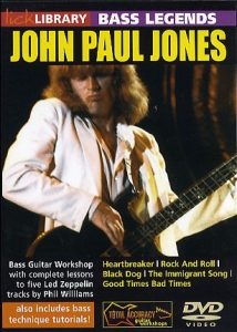 LICK LIBRARY BASS LEGENDS JOHN PAUL JONES LED ZEPPELIN
