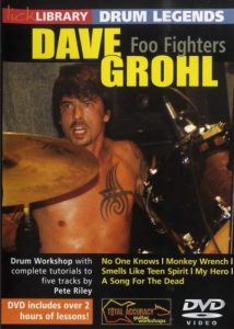 LICK LIBRARY DRUM LEGENDS DAVE GROHL FOO FIGHTERS DVD