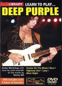 LICK LIBRARY LEARN TO PLAY DEEP PURPLE GUITAR DVD