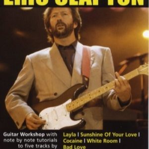 LICK LIBRARY LEARN TO PLAY ERIC CLAPTON GUITAR DVD