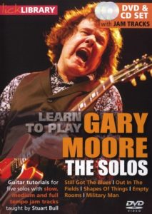 LICK LIBRARY LEARN TO PLAY GARY MOORE SOLOS GUITAR DVD