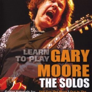 LICK LIBRARY LEARN TO PLAY GARY MOORE SOLOS GUITAR DVD