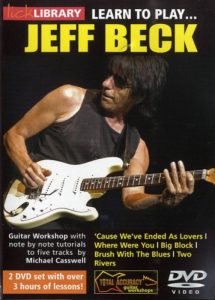LICK LIBRARY LEARN TO PLAY JEFF BECK GUITAR 2 DVD SET
