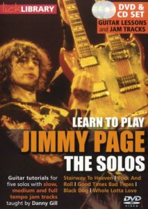 LICK LIBRARY LEARN TO PLAY JIMMY PAGE THE SOLOS DVD