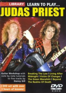 LICK LIBRARY LEARN TO PLAY JUDAS PRIEST GUITAR DVD