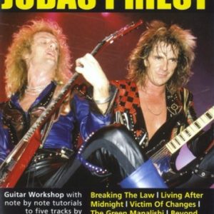 LICK LIBRARY LEARN TO PLAY JUDAS PRIEST GUITAR DVD