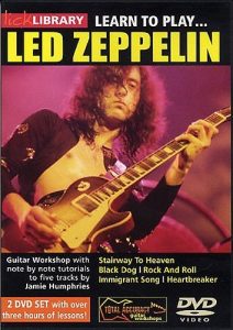 LICK LIBRARY LEARN TO PLAY LED ZEPPELIN ELECTRIC GUITAR VOLUME 2 DVD