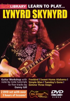 LICK LIBRARY LEARN TO PLAY LYNYRD SKYNYRD - 2 DVD SET