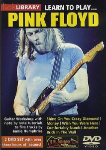 LICK LIBRARY LEARN TO PLAY PINK FLOYD ELECTRIC GUITAR 2 DVD SET