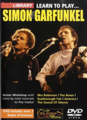 LICK LIBRARY LEARN TO PLAY SIMON & GARFUNKEL GUITAR DVD