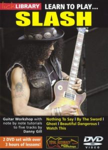 LICK LIBRARY LEARN TO PLAY SLASH ELECTRIC GUITAR DVD