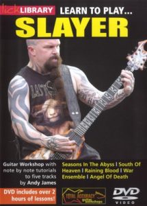 LICK LIBRARY LEARN TO PLAY SLAYER ELECTRIC GUITAR DVD