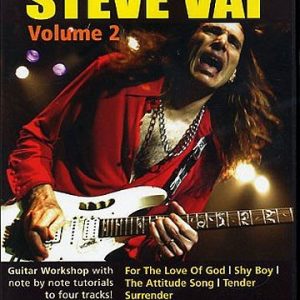 LICK LIBRARY LEARN TO PLAY STEVE VAI VOL 2 GUITAR DVD