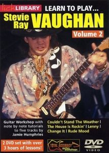 LICK LIBRARY LEARN TO PLAY STEVIE RAY VAUGHAN VOL 2 DVD