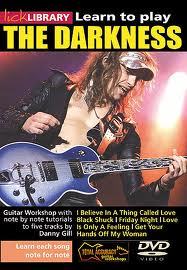 LICK LIBRARY LEARN TO PLAY THE DARKNESS GUITAR DVD