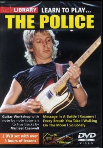 LICK LIBRARY LEARN TO PLAY THE POLICE GUITAR DVD