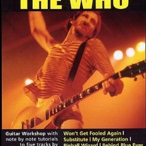 LICK LIBRARY LEARN TO PLAY THE WHO ELECTRIC GUITAR DVD
