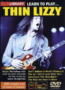 LICK LIBRARY LEARN TO PLAY THIN LIZZY GUITAR DVD