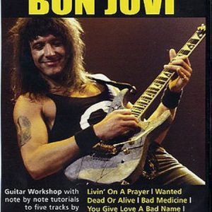 LICK LIBRARY LEARN TO PLAY BON JOVI DVD ELECTRIC GUITAR RDR0081 JOHN BONJOVI