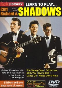 LICK LIBRARY LEARN TO PLAY CLIFF RICHARDS & THE SHADOWS DVD