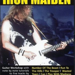 LICK LIBRARY LEARN TO PLAY IRON MAIDEN DVD ELECTRIC GUITAR RDR0077
