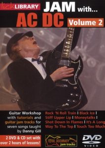 LICK LIBRARY JAM WITH ACDC VOLUME 2 GUITAR DVD & CD