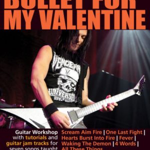 LICK LIBRARY JAM WITH BULLET FOR MY VALENTINE LEARN GUITAR 2 DVDs & CD SET