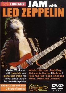LICK LIBRARY JAM WITH LED ZEPPELIN GUITAR DVD & CD