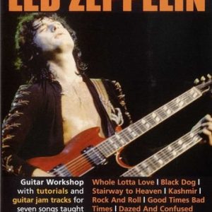 LICK LIBRARY JAM WITH LED ZEPPELIN GUITAR DVD & CD