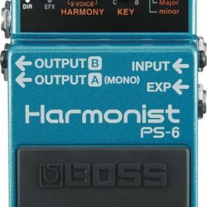 BOSS PS6 PEDAL COMPACT HARMONIST & SHIFTER for ELECTRIC GUITAR