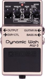 BOSS AW-3 PEDAL DYNAMIC WAH for ELECTRIC GUITAR