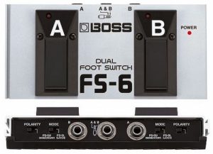 BOSS FS-6 DUAL FOOTSWITCH PEDAL