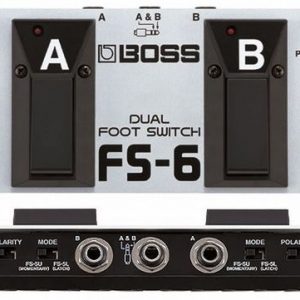 BOSS FS-6 DUAL FOOTSWITCH PEDAL