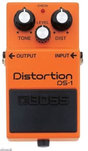 BOSS DS-1 DISTORTION OVERDRIVE FX PEDAL for ELECTRIC GUITAR