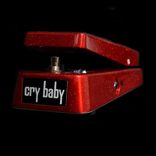 DUNLOP CRYBABY WAH PEDAL RED SPARKLE LIMITED EDITION
