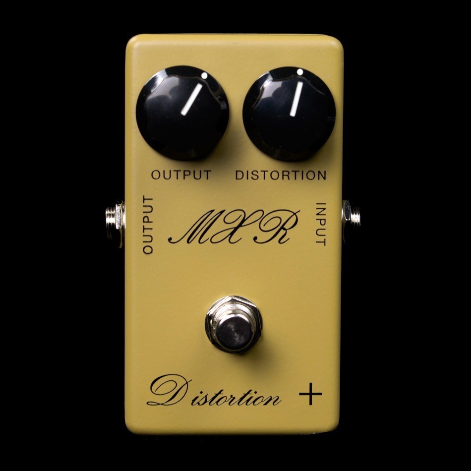 CSP104 MXR VINTAGE SCRIPT LOGO DISTORTION GUITAR FX PEDAL