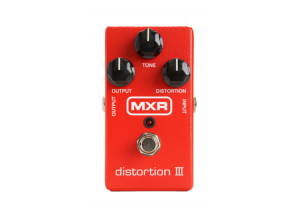 MXR DISTORTION III 3 FX PEDAL OVERDRIVE DISTORTION M115