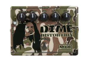 MXR DD11 DIME DISTORTION ELECTRIC GUITAR EFFECTS FX PEDAL 3 BAND EQ MXRDD11